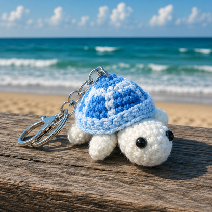 Baby Handmade Turtle Keychain