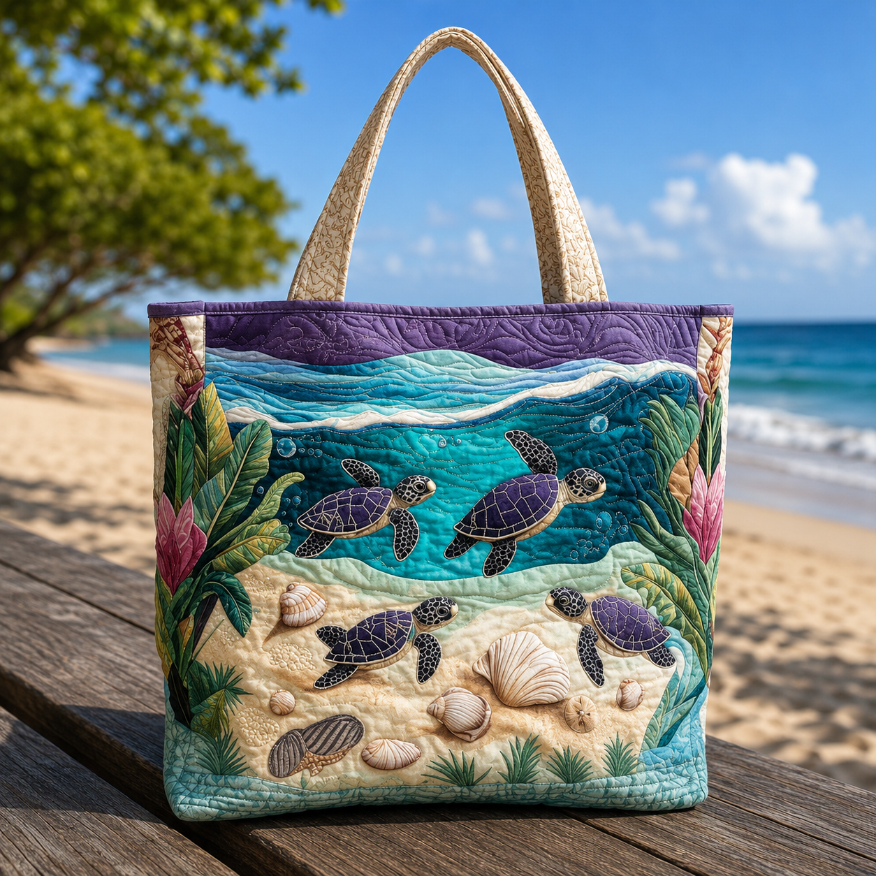 Handmade Turtle Bag