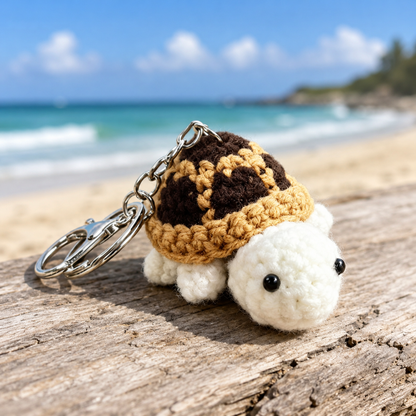 Baby Handmade Turtle Keychain